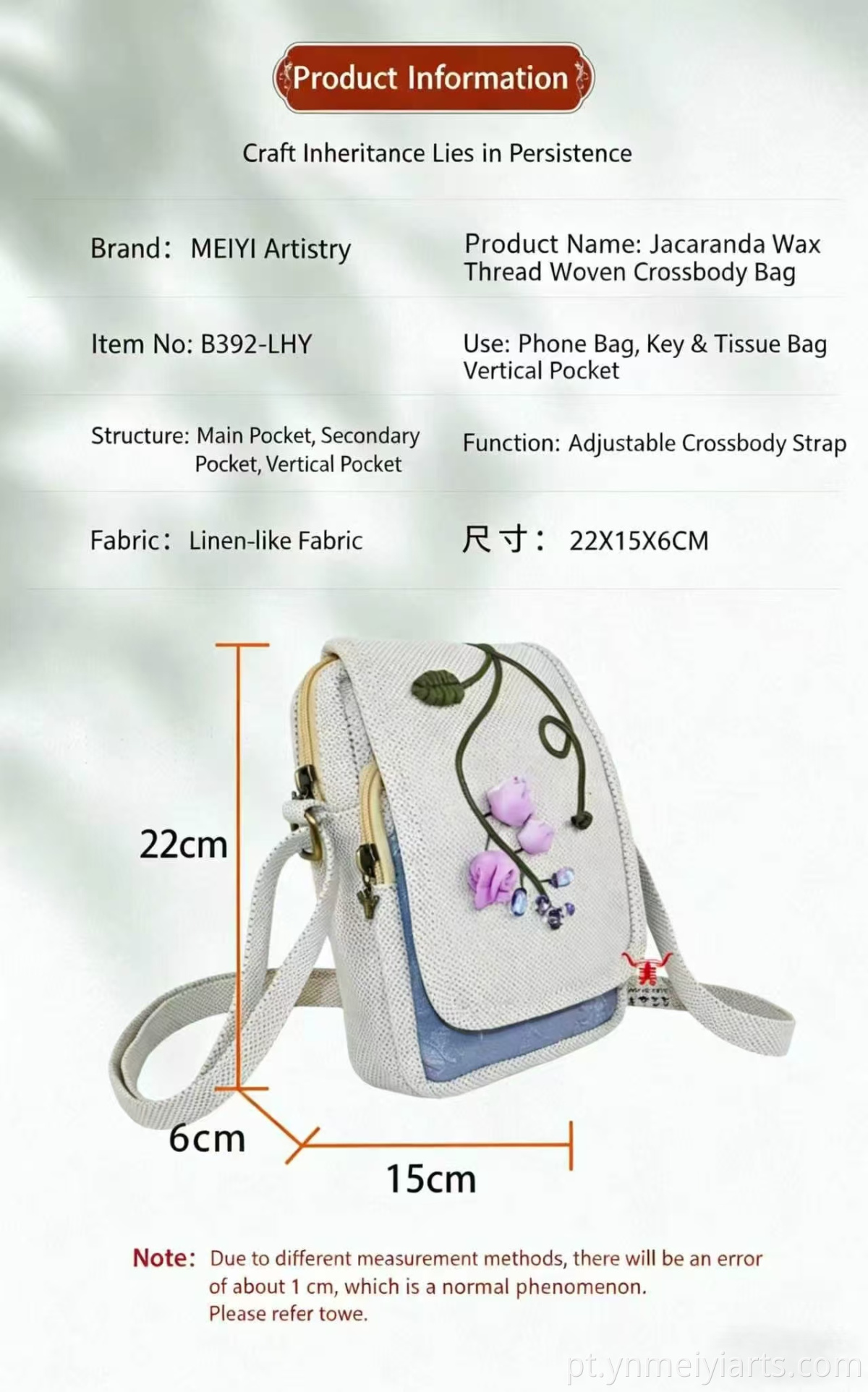 Flip Top Crossbody Bag